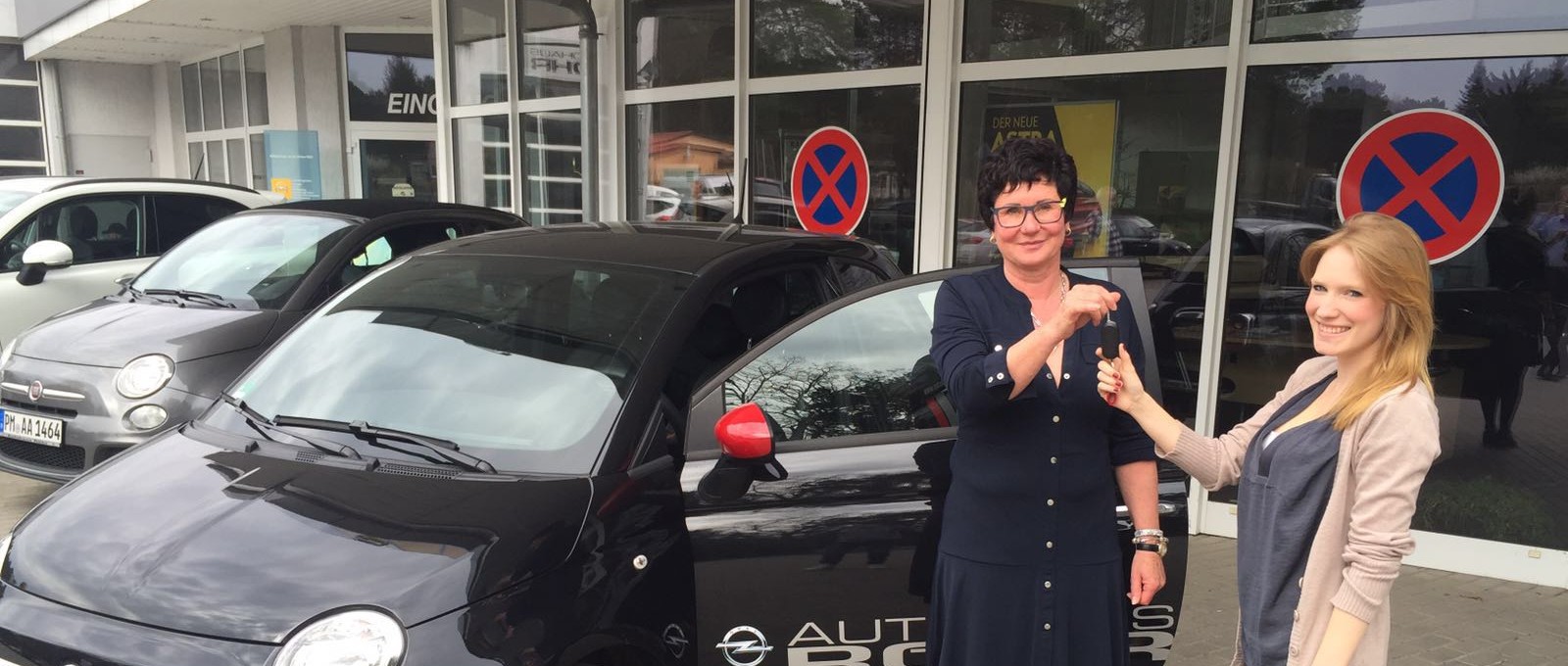 1 Jahr 1 Auto, Glückwunsch Nadine
