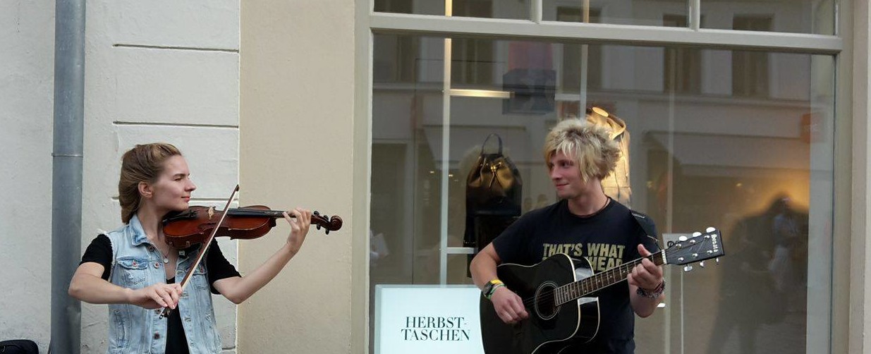 Potsdams Straßenmusiker: True Romance