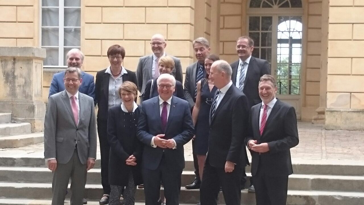 Bundespräsident Frank Walter Steinmeier in Potsdam