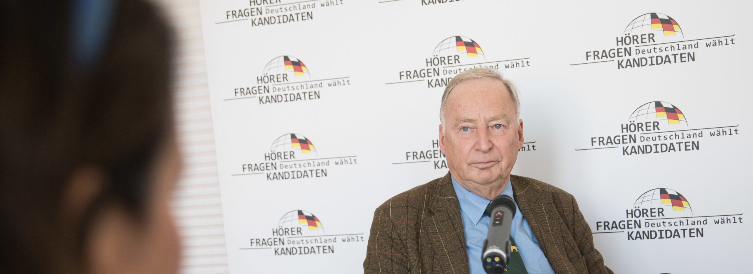 Hörer Fragen Kandidaten – mit Alexander Gauland von der AfD