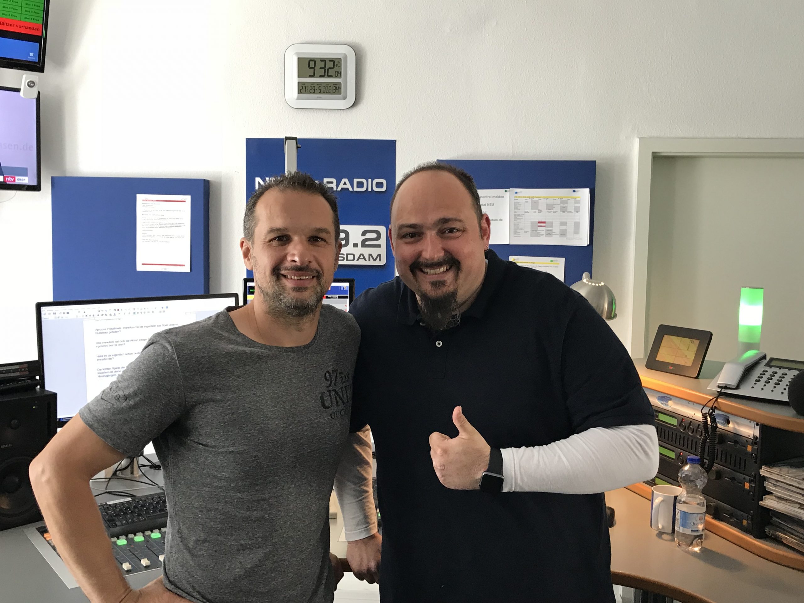 Almedin Civa live im „Talk nach 9“