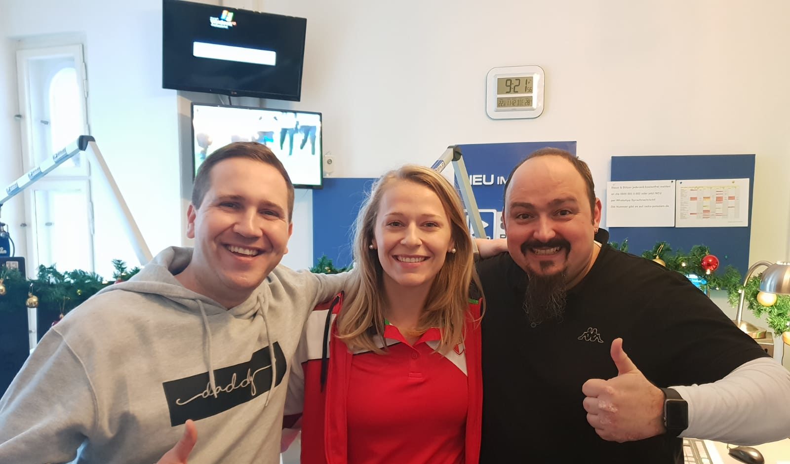 SC Potsdam im DVV Halbfinale