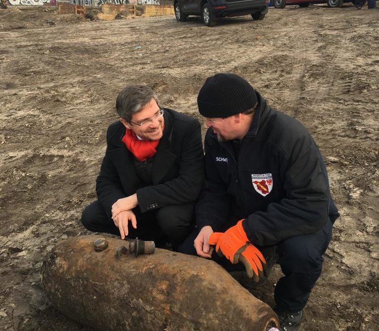 250 kg Weltkriegsbombe sicher entschärft