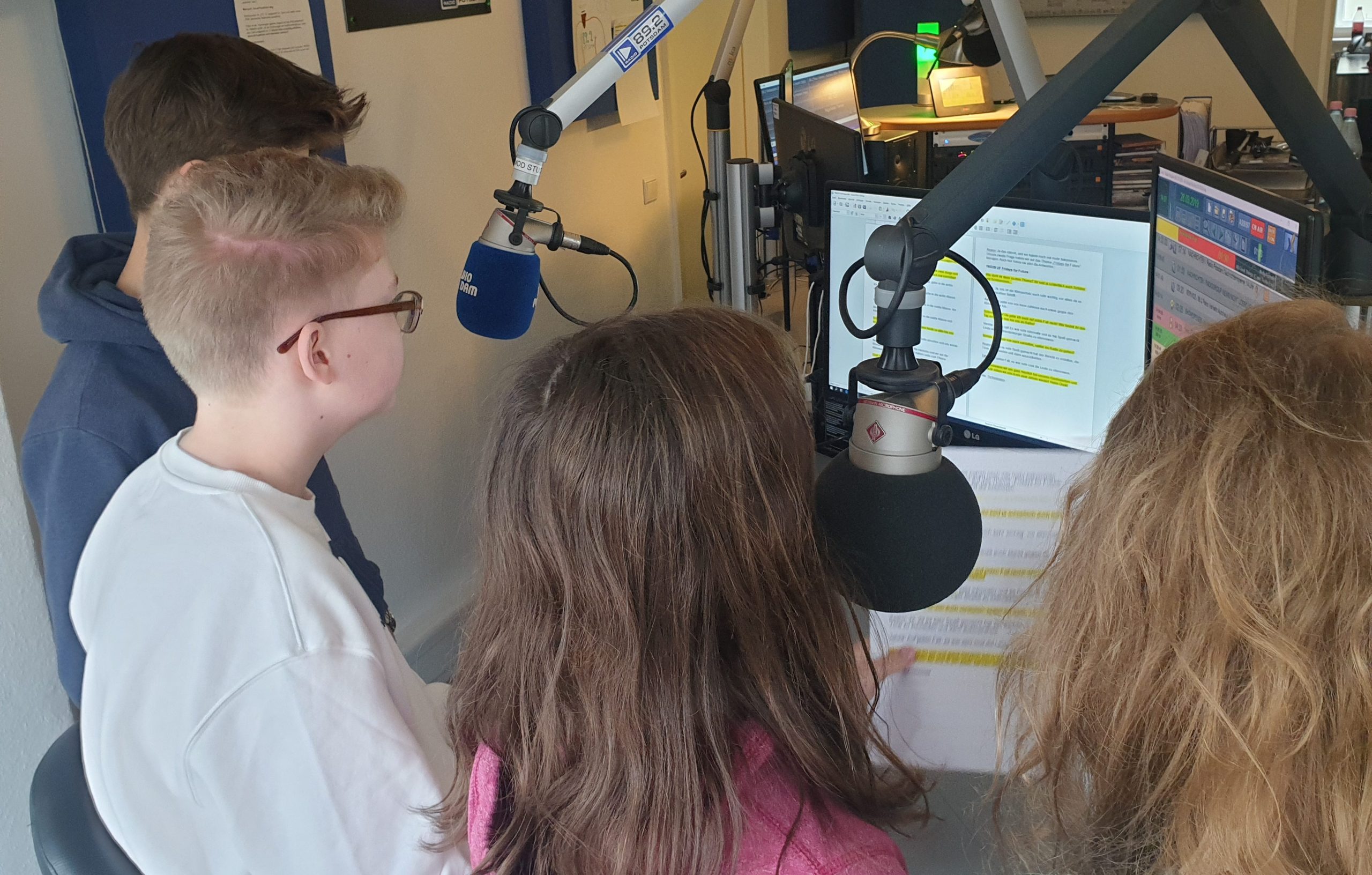 Der Zukunftstag bei Radio Potsdam