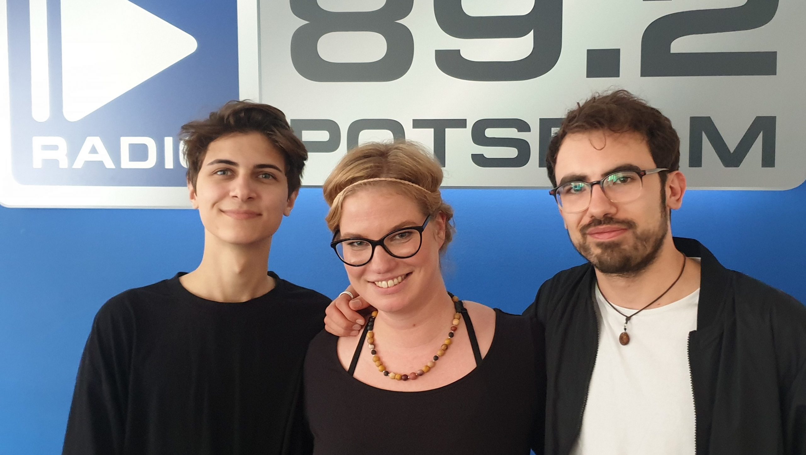 Lukas Rieger bei Radio Potsdam