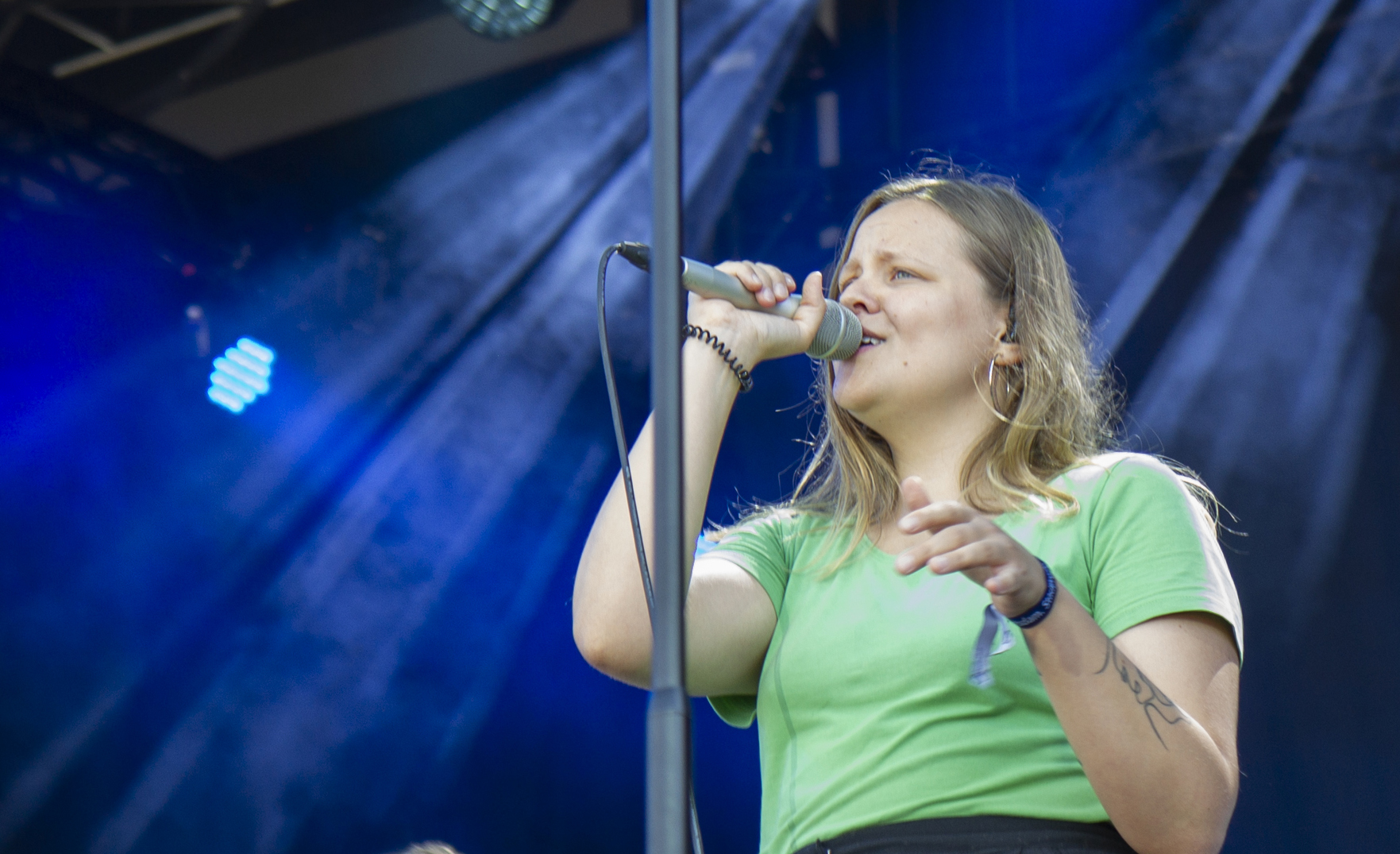 Lina Maly auf dem Stadtwerkefest 2019