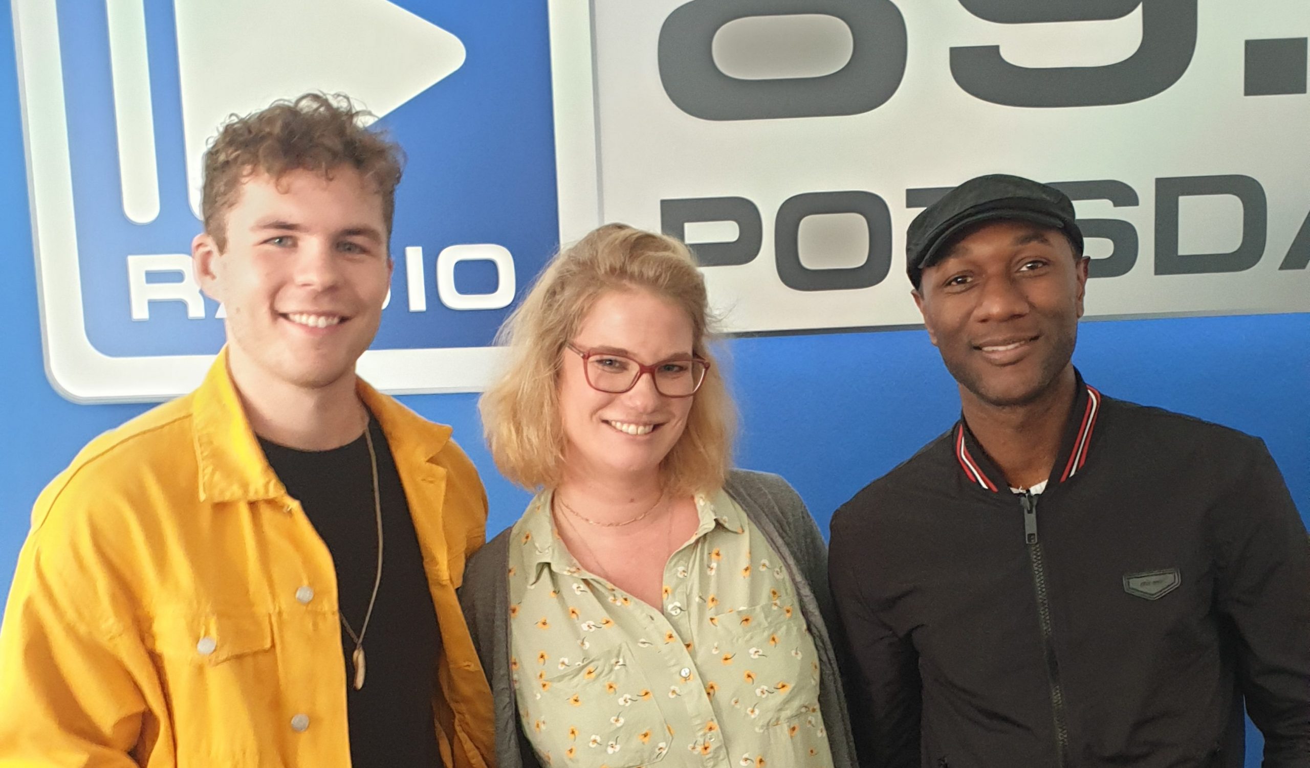 Aloe Blacc & Hellberg im Radio Potsdam Studio