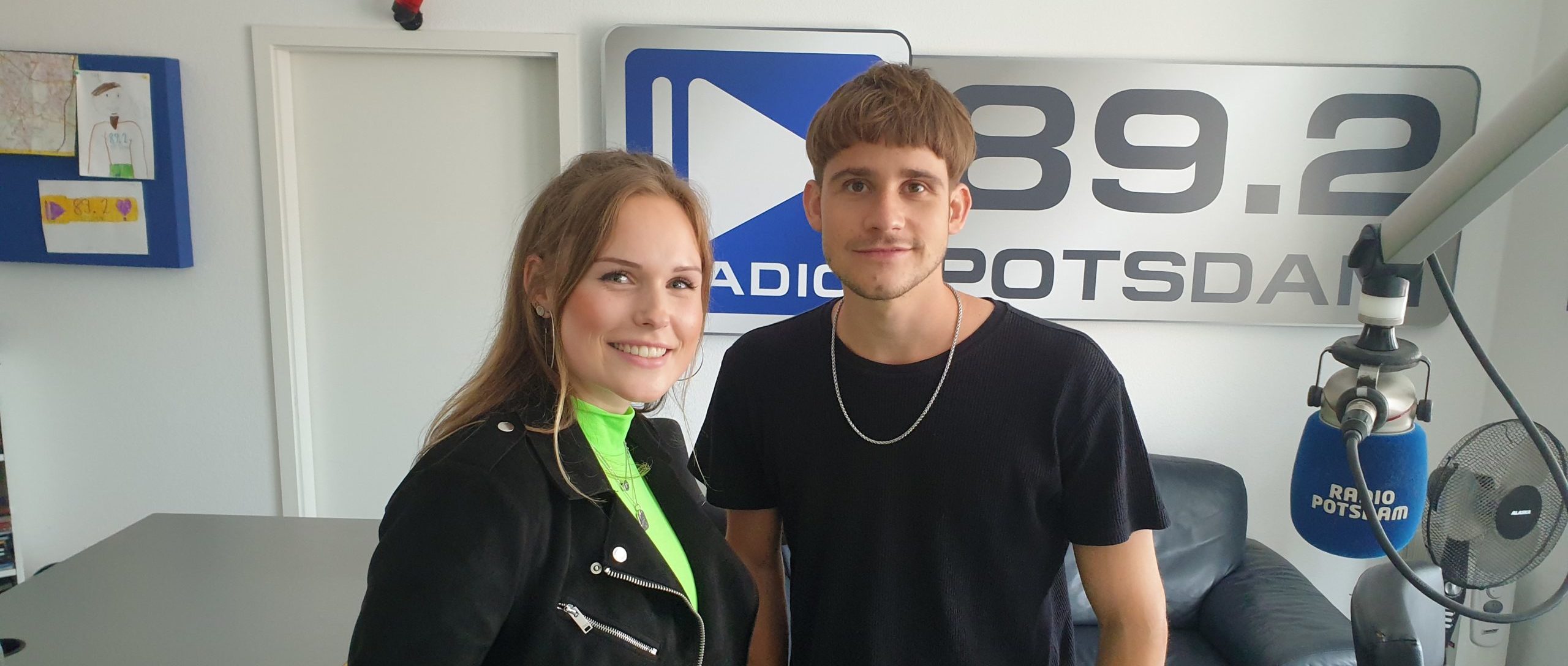 Damian Lynn zu Gast im Radio Potsdam Studio