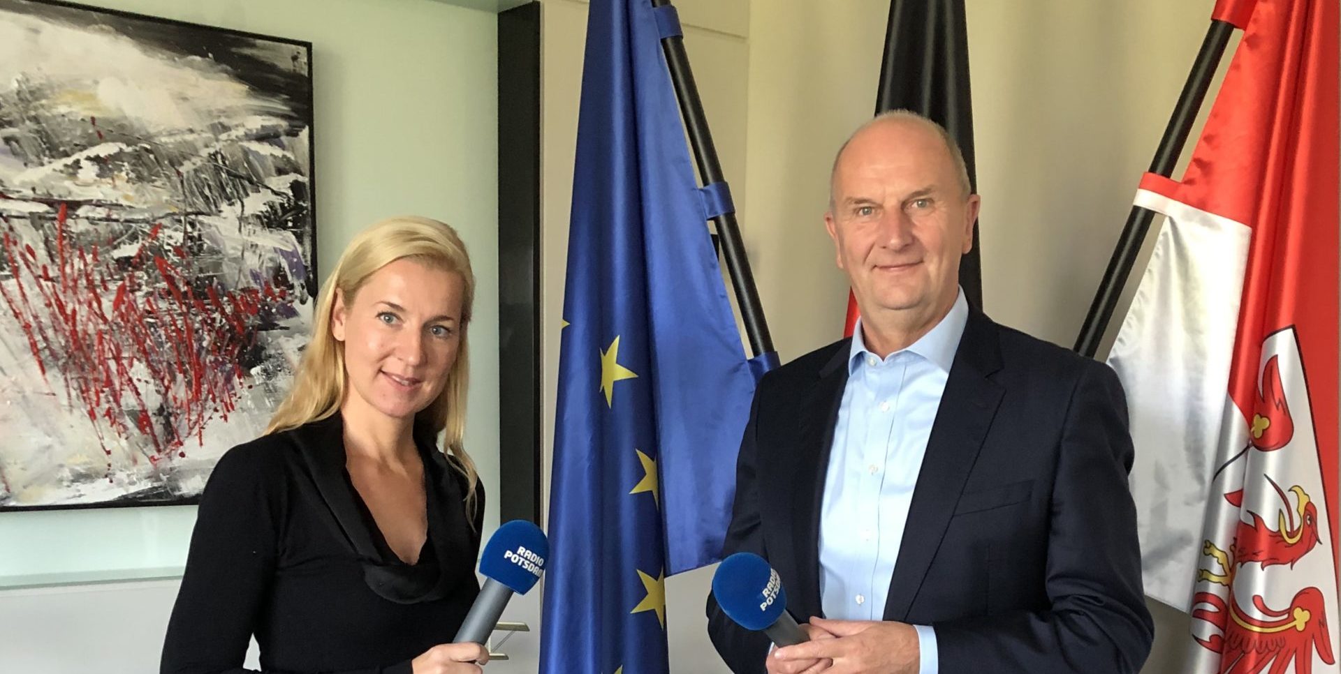 Dietmar Woidke EXKLUSIV (Interview zum Tag der deutschen Einheit)