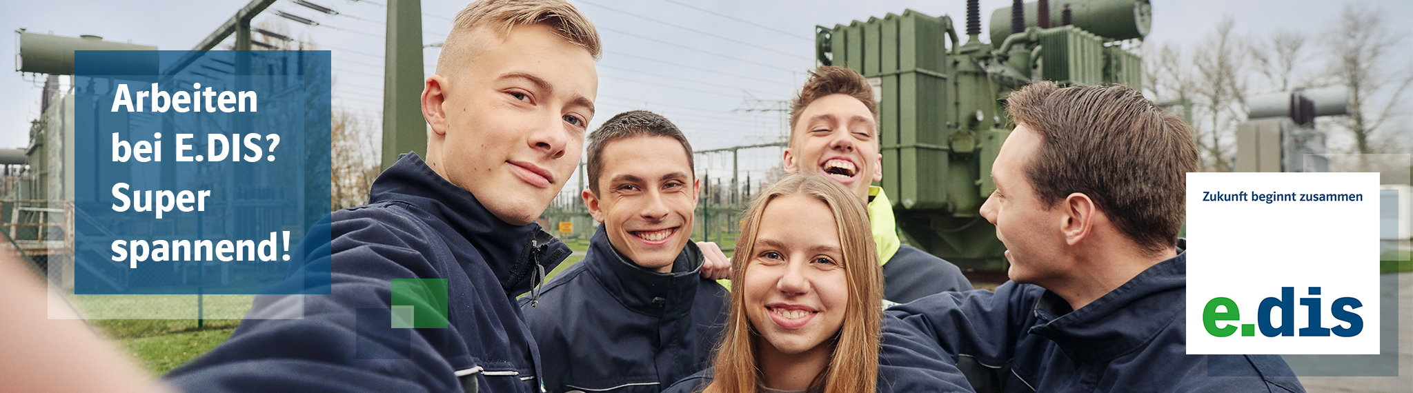 Themenwoche „Jobmotor Brandenburg“ mit E.DIS (Ausbildung & duales Studium)