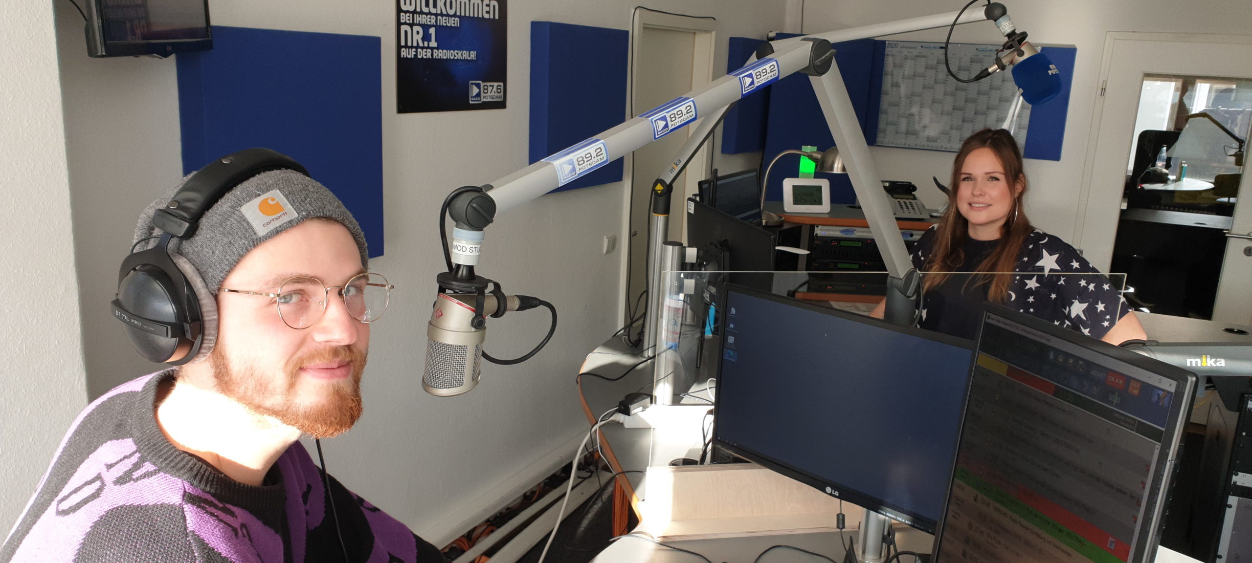 Dominik Hartz zu Gast im Radio Potsdam Studio