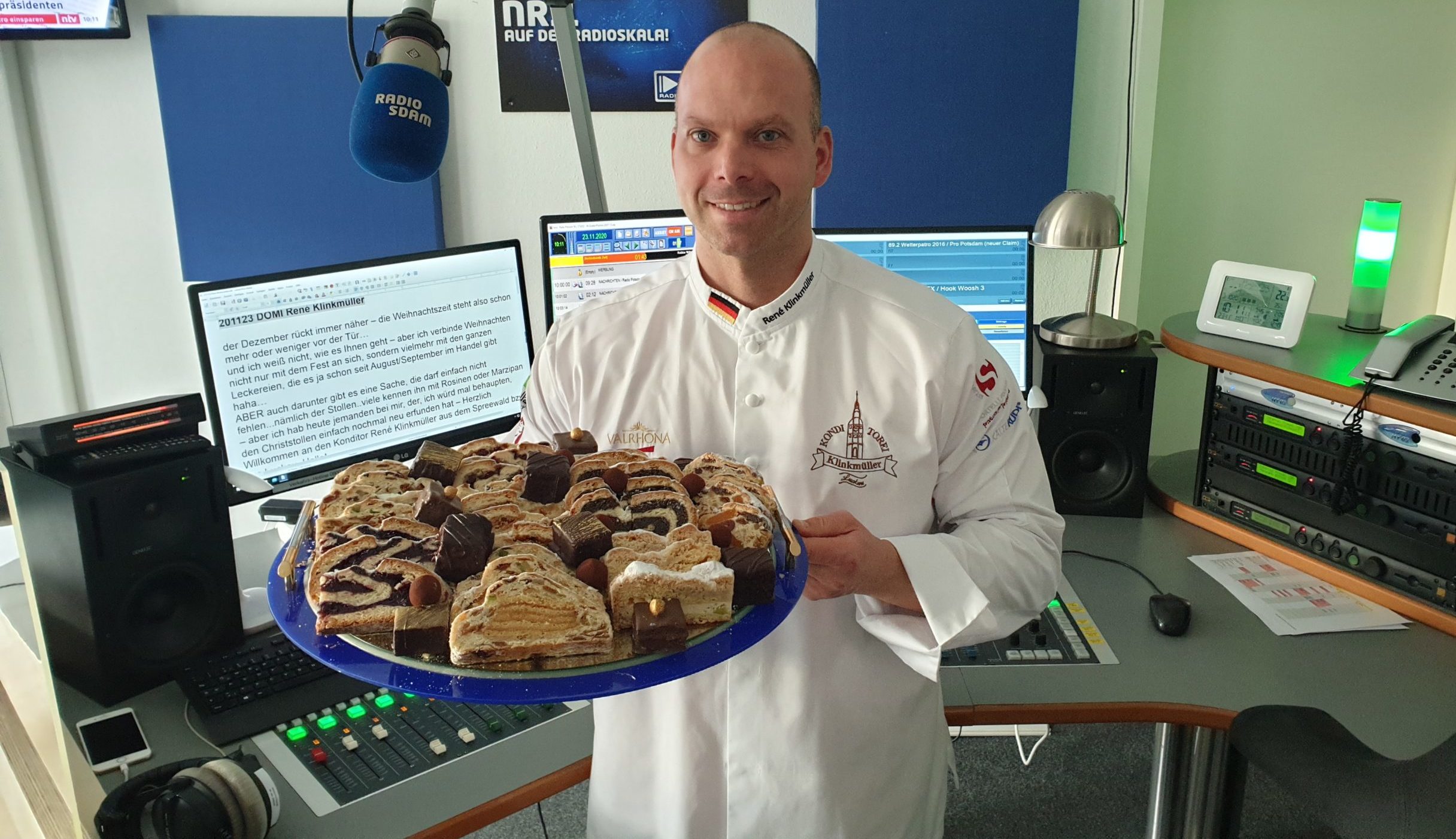 Konditor Rene Klinkmüller und seine Stollen (Live Verkostung)
