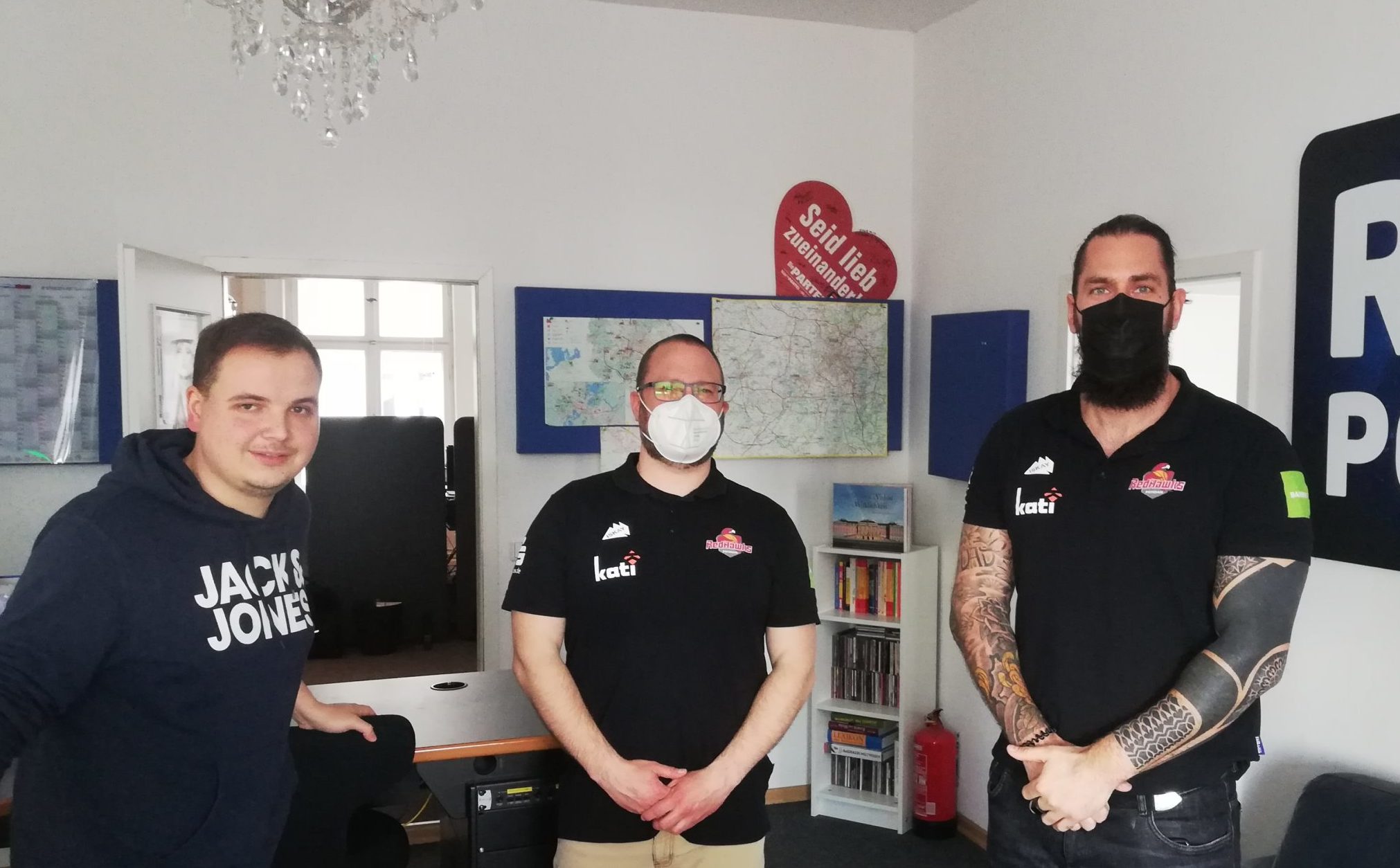 Der neue Headcoach bei den RedHawks Potsdam