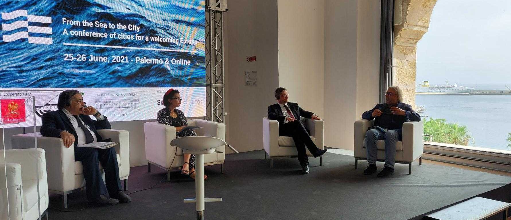 Mike Schubert zur Konferenz „From the Sea to the City“ in Palermo