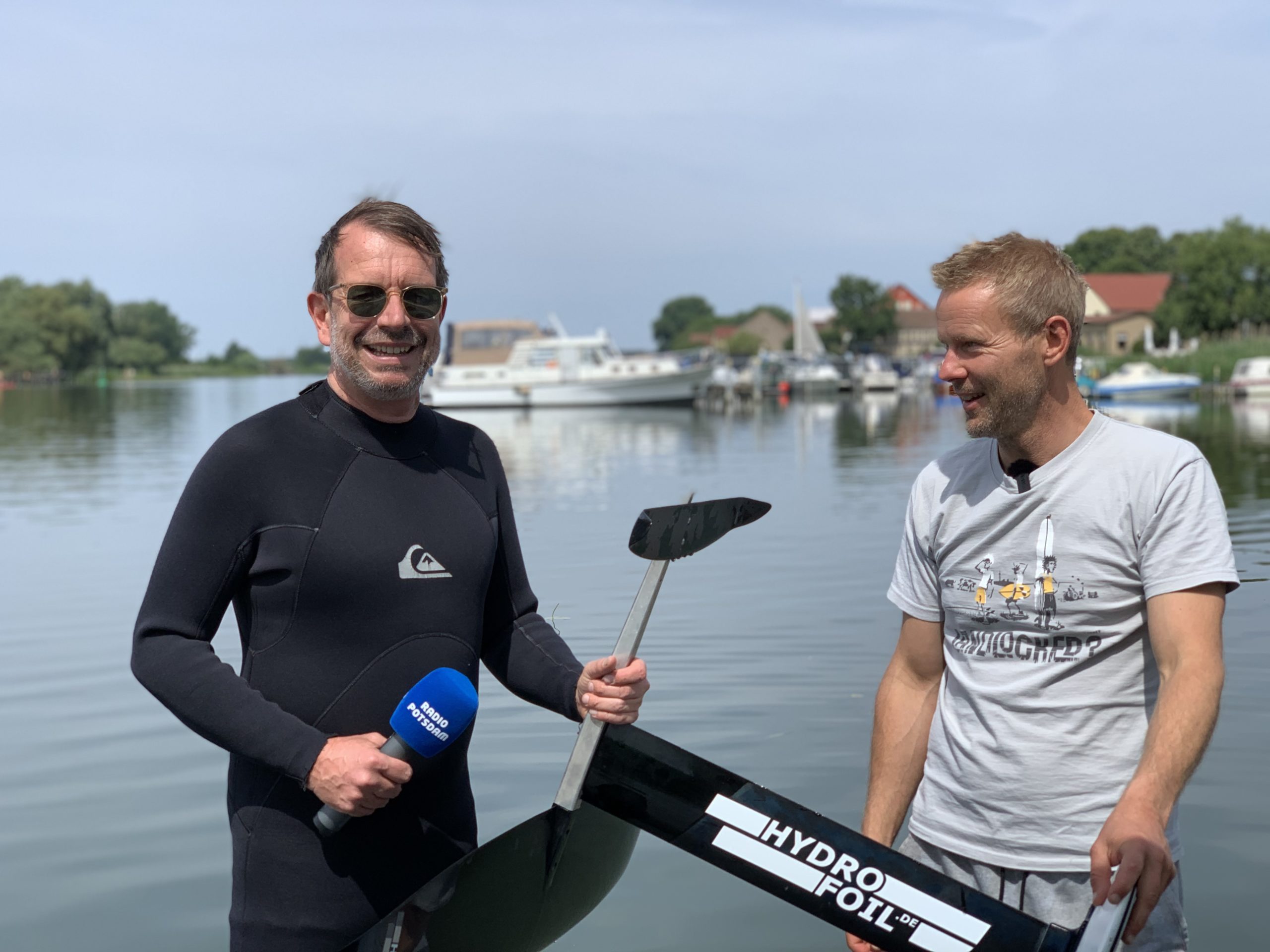 Smyrek arbeitet … als Surflehrer