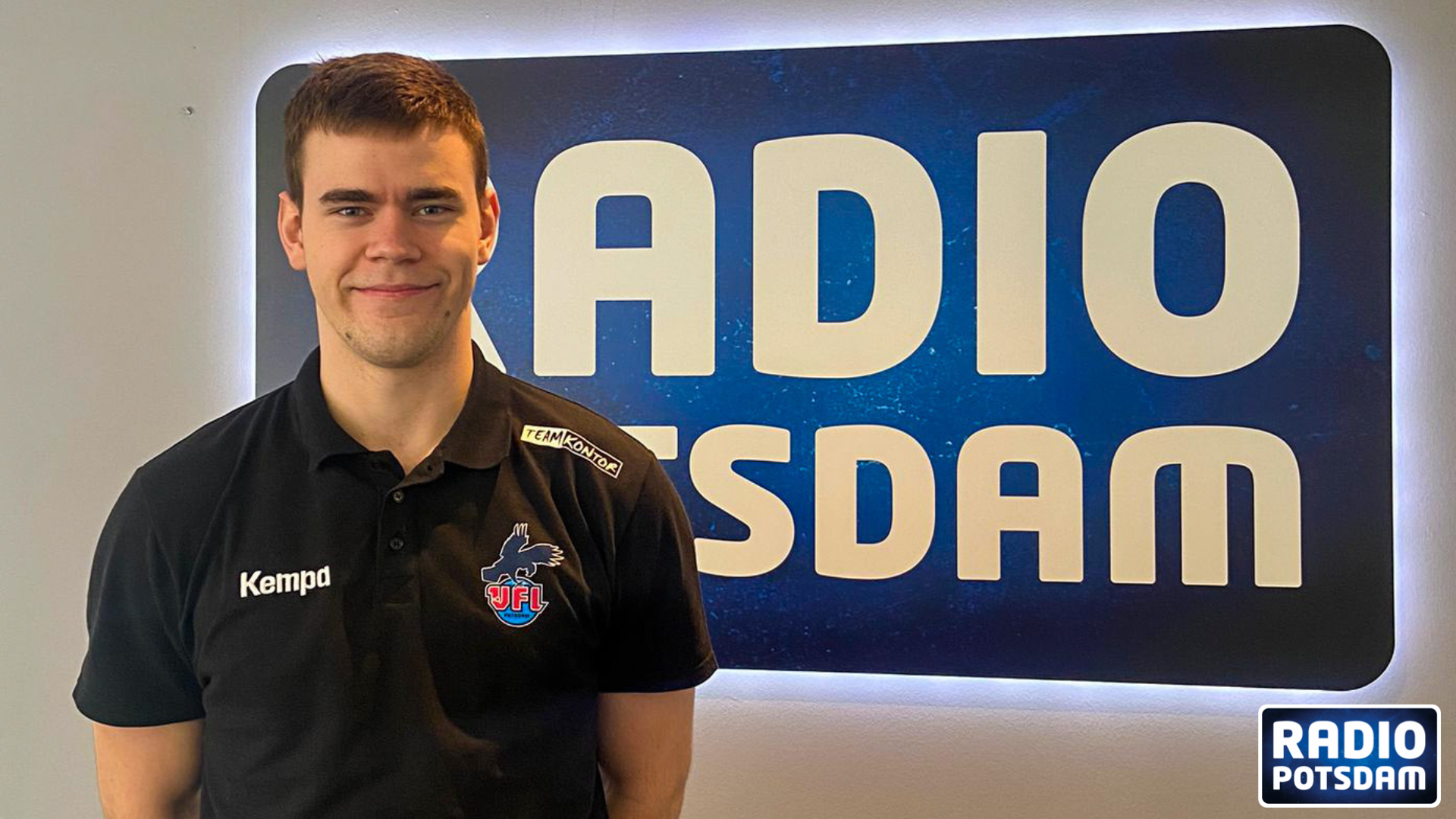 Max Beneke vorm nächsten VfL Potsdam Heimspiel gegen Rostock