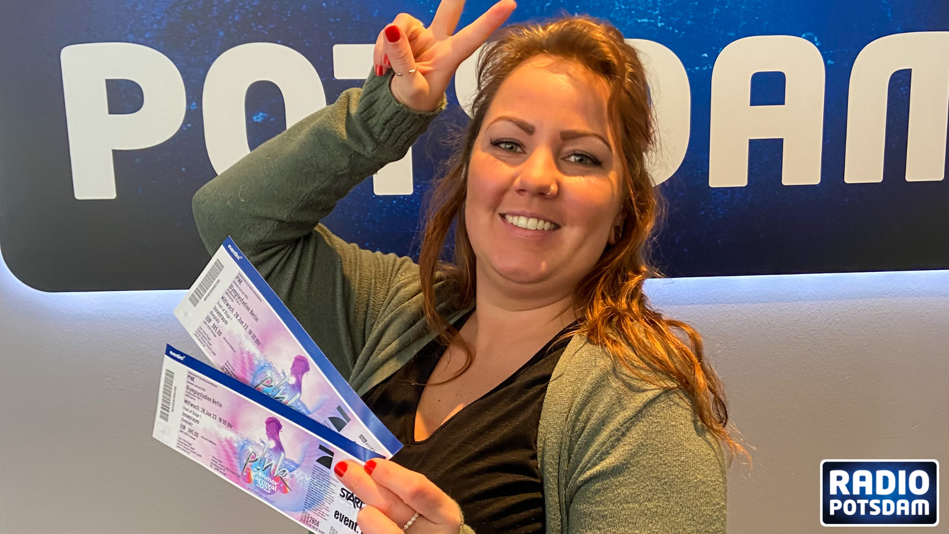 Saskia aus Potsdam gewinnt die Front of Stage Tickets für P!NK