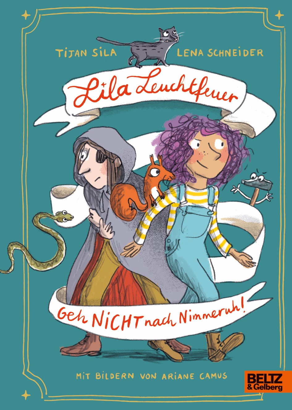Das Kinderbuch „Lila Leuchtfeuer – Geh nicht nach Nimmeruh“