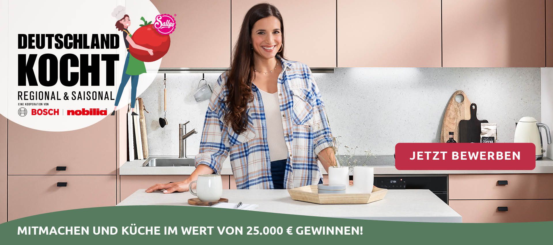 Nimm an „Deutschland kocht“ teil und gewinne eine 25.000€ Küche