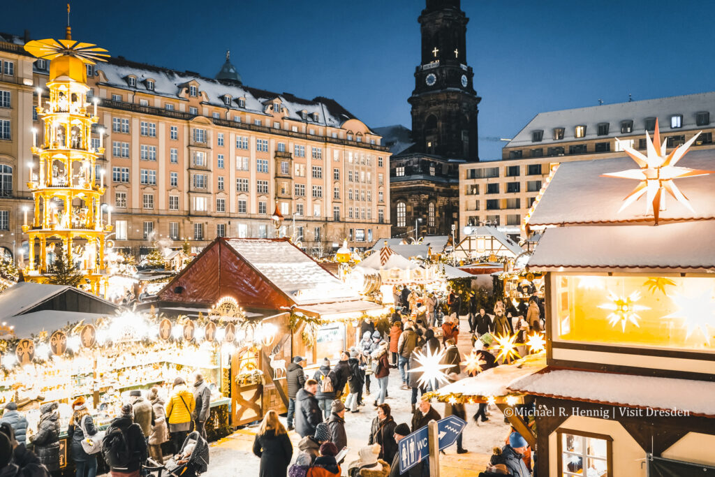 Pressefoto Dresden Striezelmarkt Foto Michael R. Hennig Visit dresden