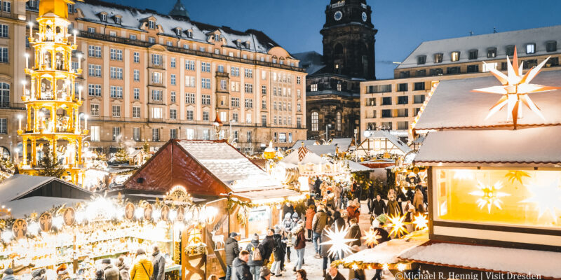 Pressefoto Dresden Striezelmarkt Foto Michael R. Hennig Visit dresden