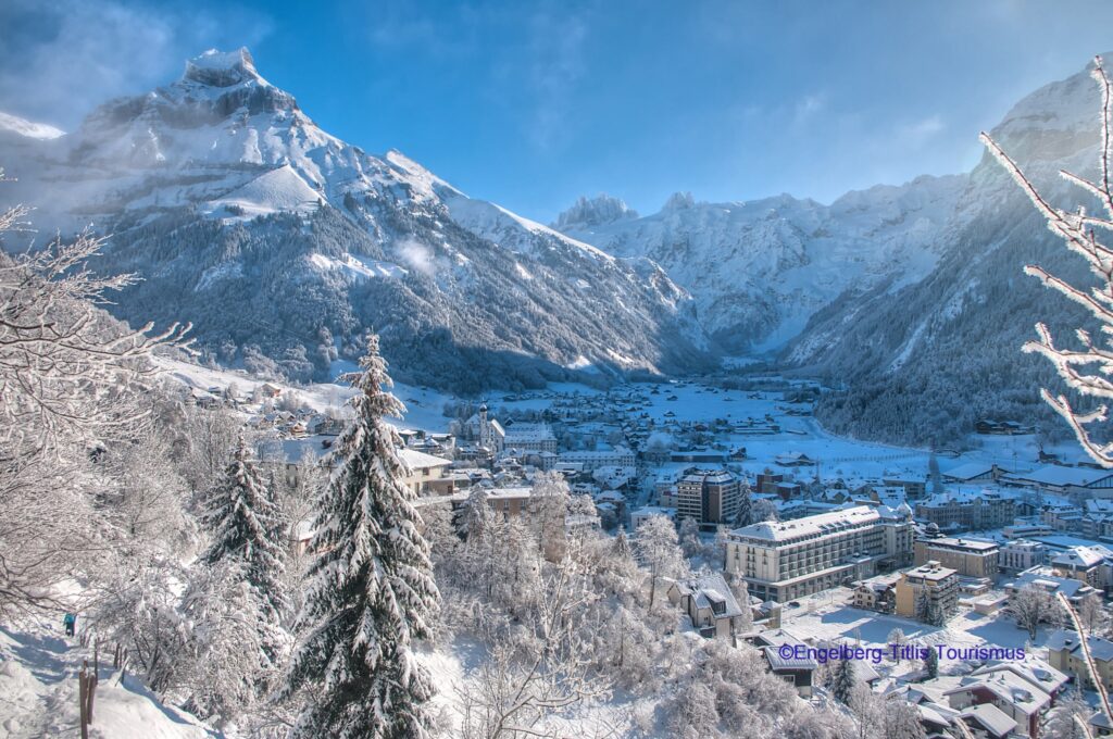 The high alpine destination and the monastery village