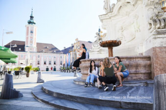 Pressefoto ST PÖLTEN Rathausplatz (c) St. Pölten Tourismus Rupert Pessl