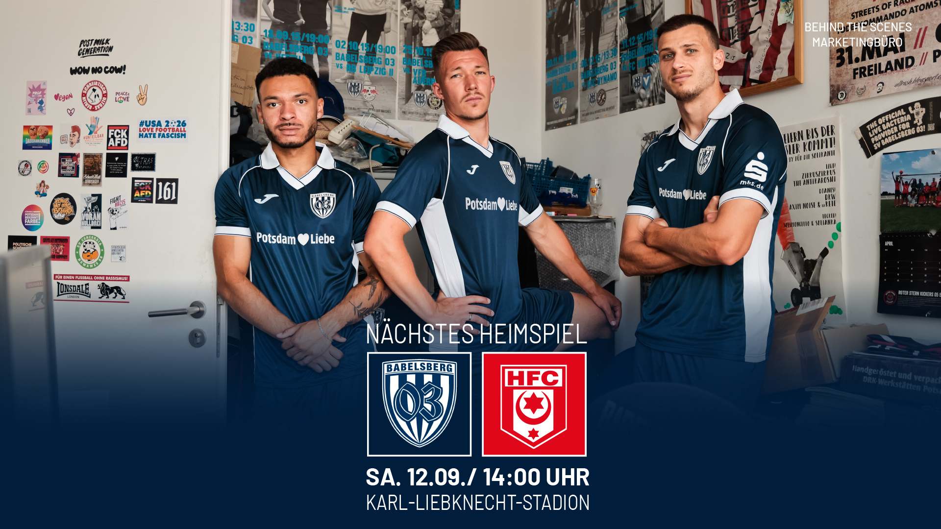SV Babelsberg 03 vs. Hallescher FC