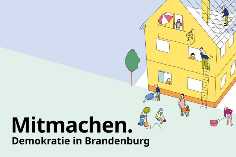 Mitmachen. Demokratie in Brandenburg