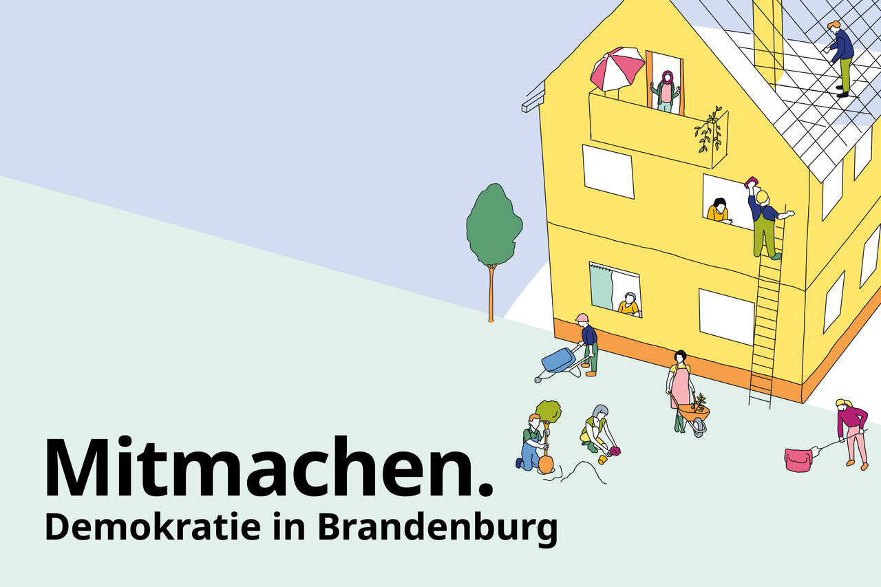 Mitmachen. Demokratie in Brandenburg